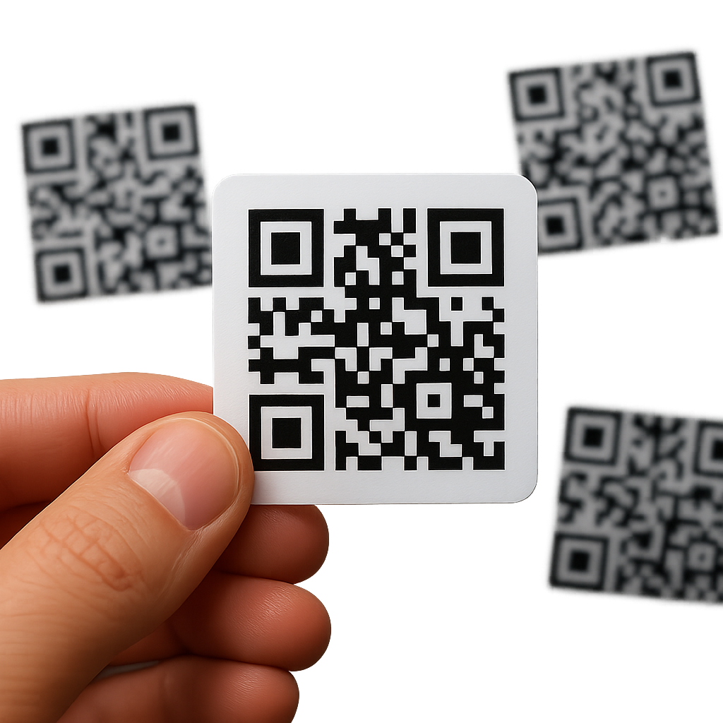 Naklejki z kodem QR – nowoczesny sposób komunikacji