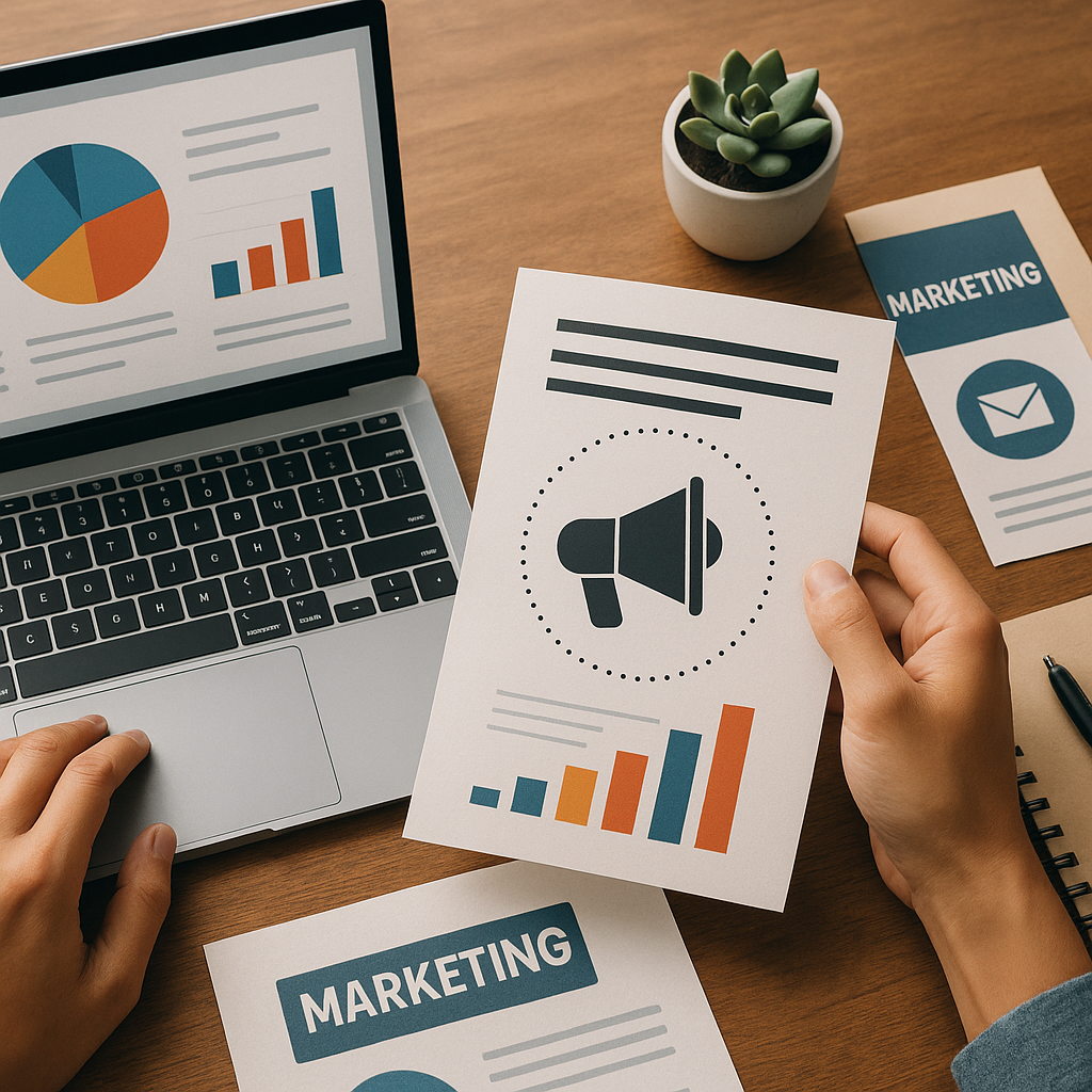 Jak łączyć marketing online z drukiem reklamowym