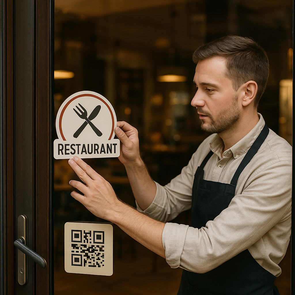 Jak wykorzystać naklejki w marketingu restauracji