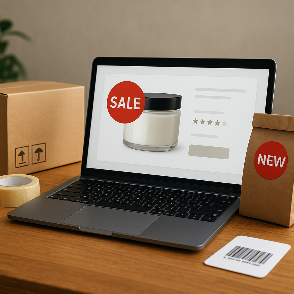 Naklejki produktowe w e-commerce – jak zwiększyć konwersję