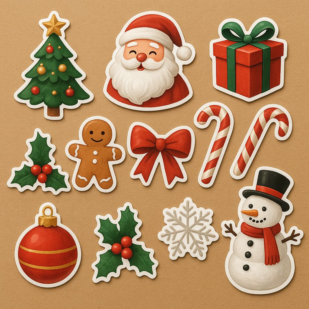 Naklejki sezonowe – pomysły na święta i okazje